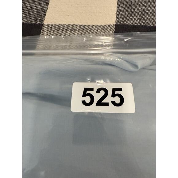 Banana Republic Dress Large Powder Blue Eliana NWT Cotton Silk Maxi Flowy Boho - Picture 12 of 12